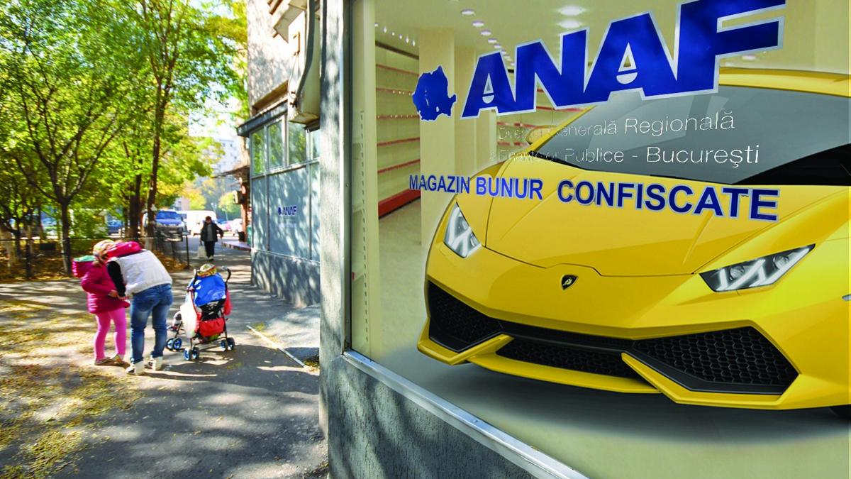 Boutique ANAF vinde diamante, bolizi şi podgorii