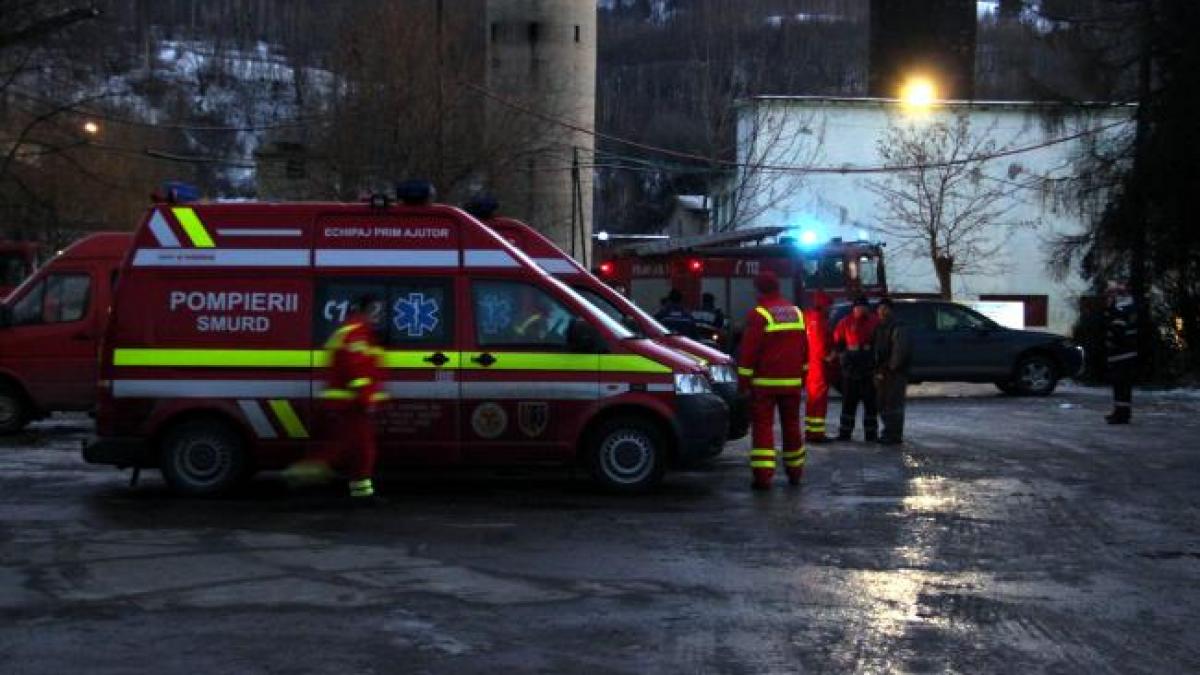Minerii răniţi în explozia de la Uricani prezintă arsuri pe mâini, picioare, faţă şi ale căilor respiratorii