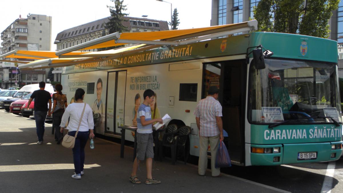 Braşov:Peste 300 de persoane din Buneşti vor beneficia de consultaţii gratuite la Caravana Sănătăţii 'Harta Viselor' 