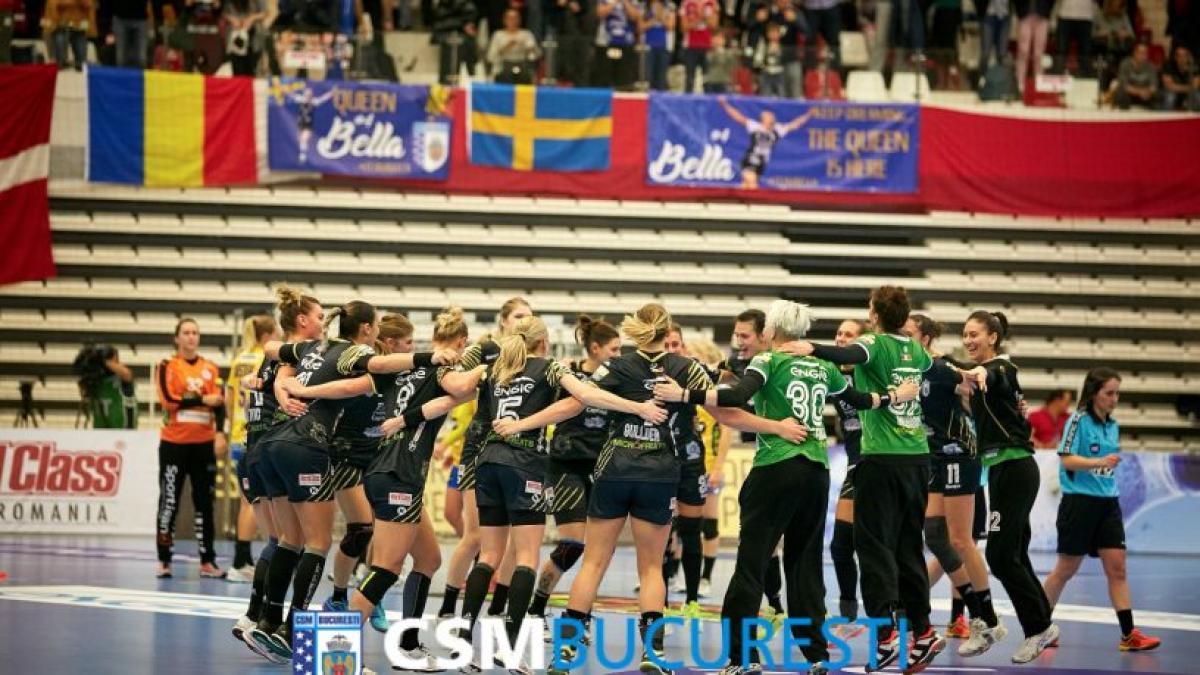 Victorie CATEGORICĂ pentru CSM București și calificare în grupele principale din Liga Campionilor