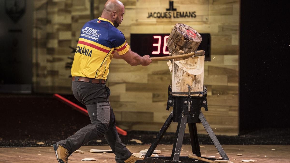 România, locul 13 la Mondialele tăietorilor de lemne
