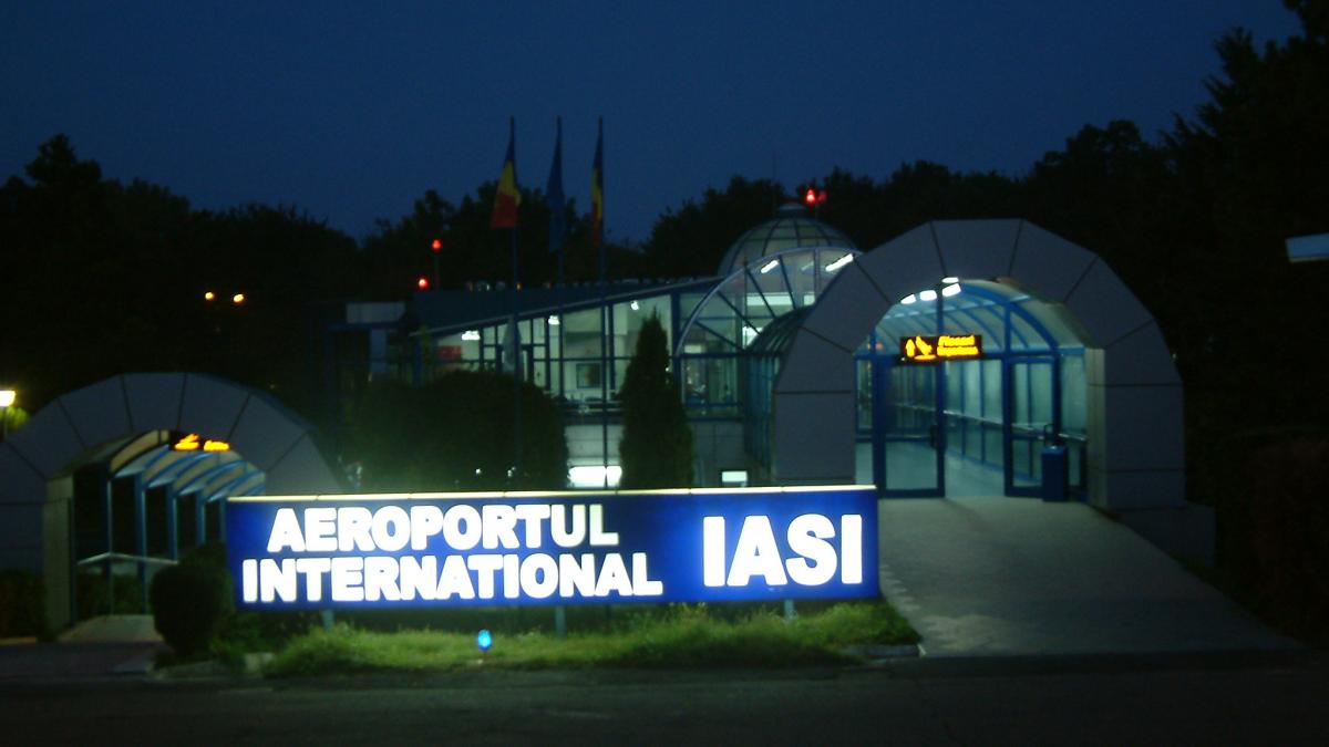 Aeroportul Internaţional Iaşi a depăşit, în premieră, cifra de 1 milion de pasageri pentru acest an
