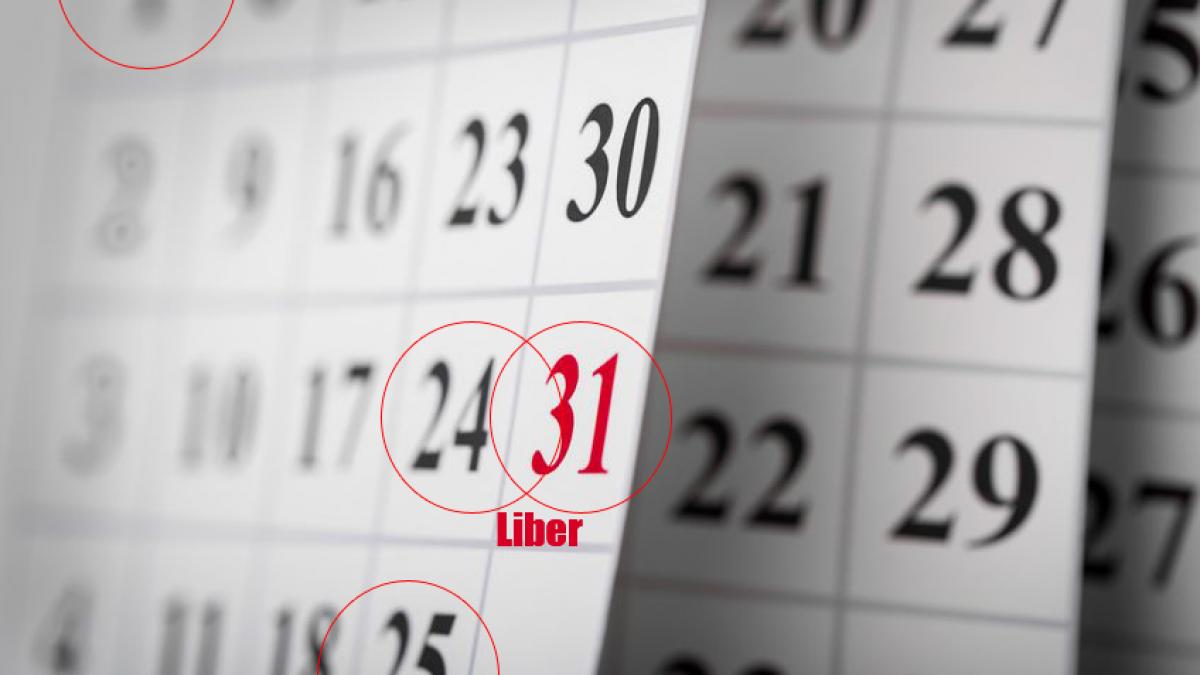 Urmează o minivacanță de 4 zile. Vezi și LISTA liberelor în 2018!
