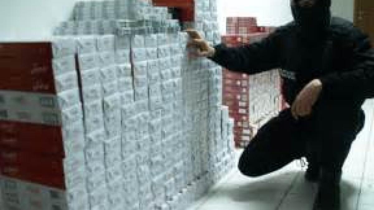 Ţigări de contrabandă de peste 230.000 lei conficate la frontiera de nord 
