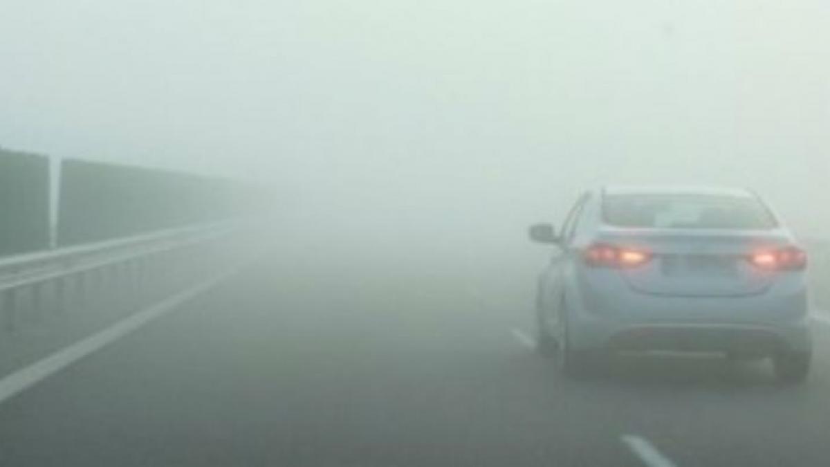 Alertă ANM! Cod galben de ceaţă pentru opt judeţe, în următoarele ore 