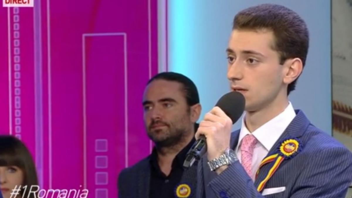 Rareş Tiron, câştigătorul concursului 1 România. Cum își propune tânărul să schimbe viitorul țării