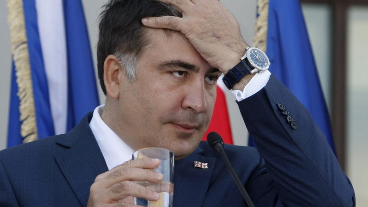 Saakașvili, eliberat de susținători