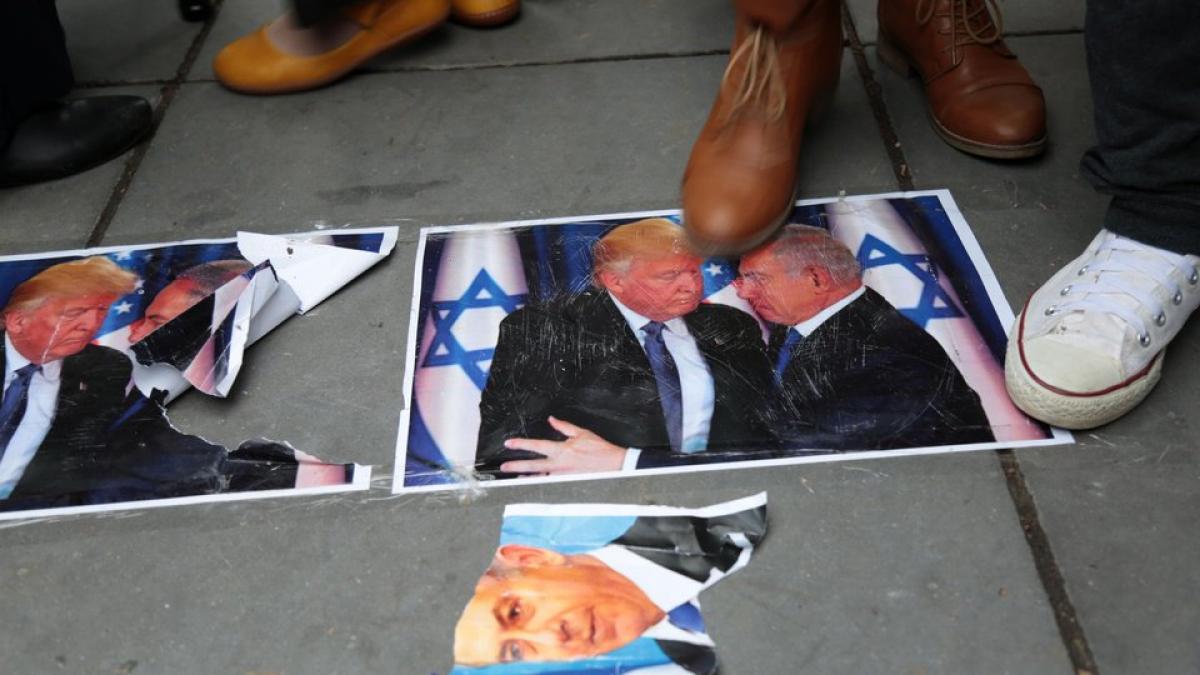 Manifestaţii în Franţa împotriva sosirii duminică la Paris a premierului israelian Benjamin Netanyahu
