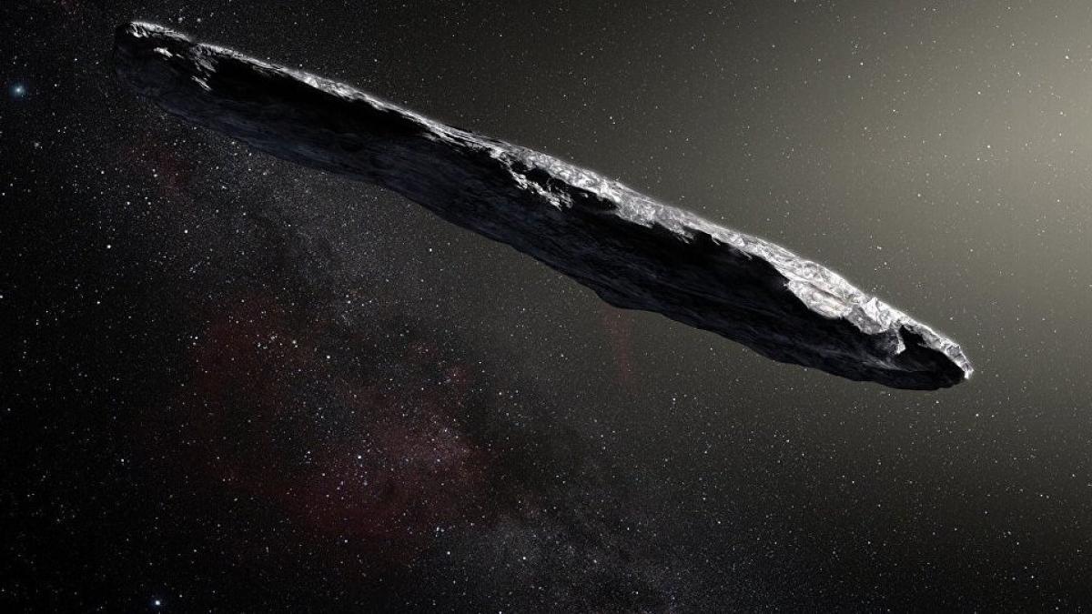 primul asteroid venit din afara galaxiei a starnit speculatii din cauza formei sale stranii