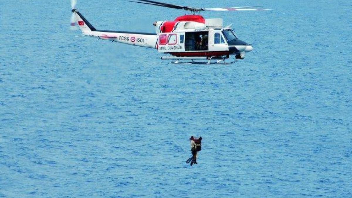 Paza de coastă din Turcia, operaţiune dramatică de salvare