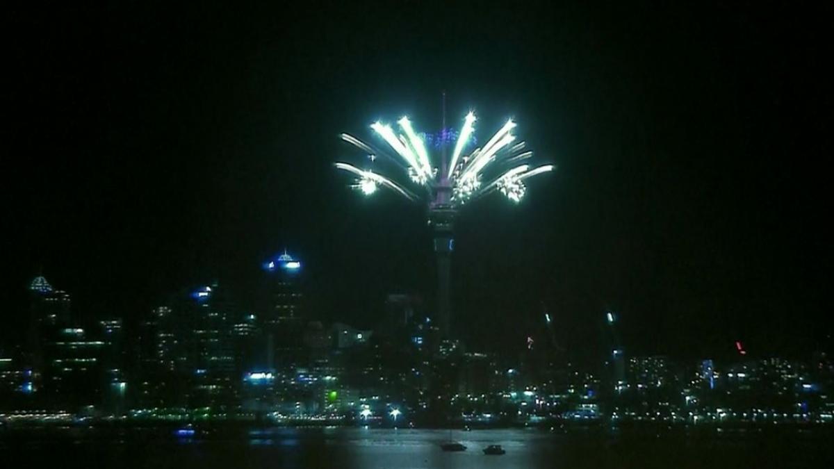 Noua Zeelandă a celebrat Noul An cu un impresionant foc de artificii