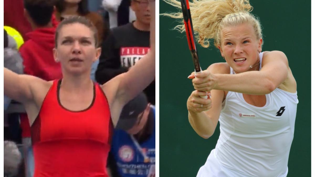 UPDATE Simona Halep - Katerina Siniakova: 6-1, 2-6, 6-0. Victorie pentru Simona Halep la Shenzhen