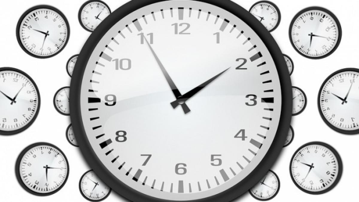 Ora de vară 2018. Când trebuie să dăm ceasurile înapoi