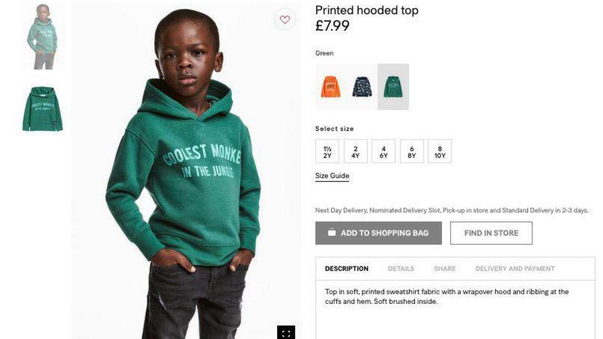 H&amp;M: Mama băiețelului de culoare apreciază scandalul ca disproporționat