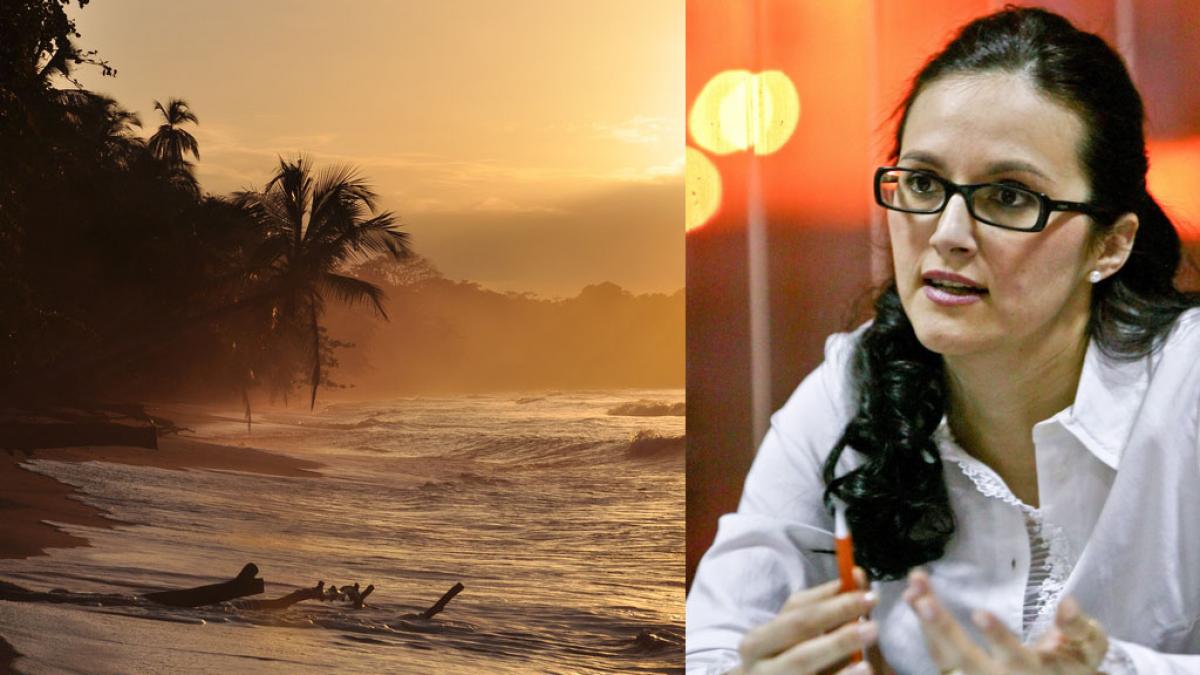 Alina Bica a plecat în... Costa Rica. De tot!