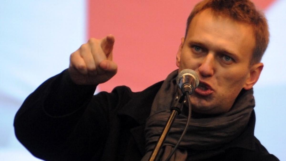 Opozantul rus Aleksei Navalnîi a fost reţinut de poliţie la Moscova 
