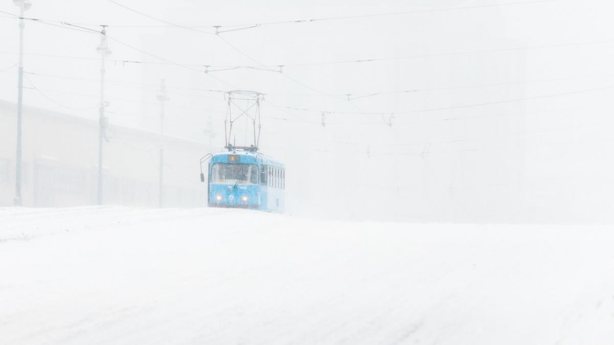 Moscova sub nameti! Este furtuna secolului! FOTO