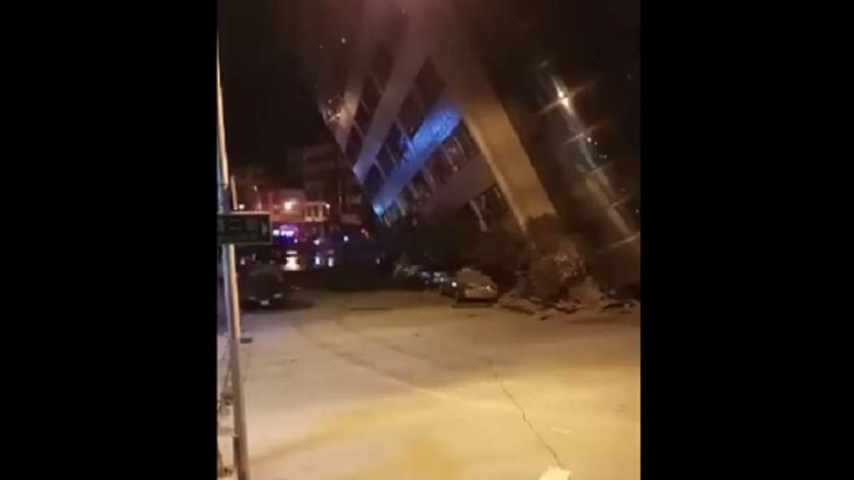 VIDEO Imagini de cosmar in Taiwan, dupa un cutremur de 6,4