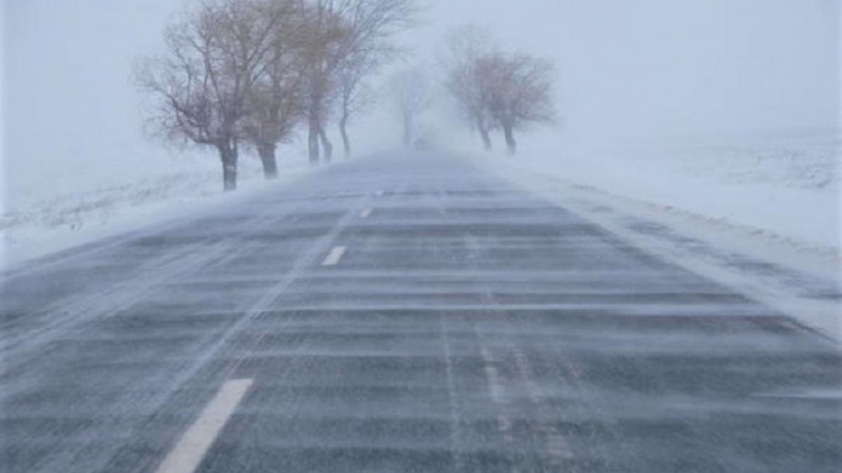 Alertă ANM! Cod galben de viscol, prelungit până la ora 16:00 în judeţul Caraş-Severin