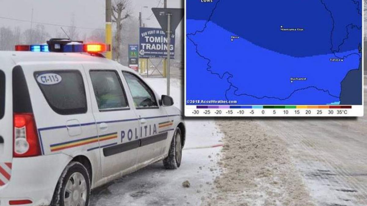 Alertă ANM de vreme deosebit de rece pentru acest weekend