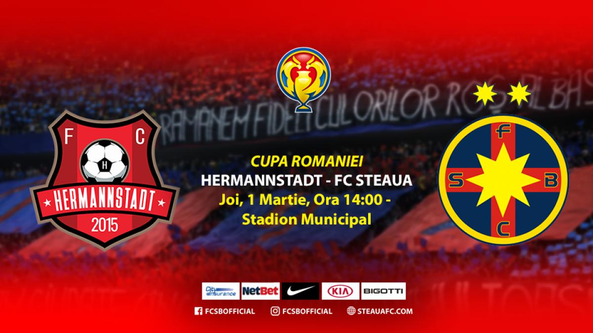 De ce a fost amânat meciul AFC Hermannstadt - FCSB 
