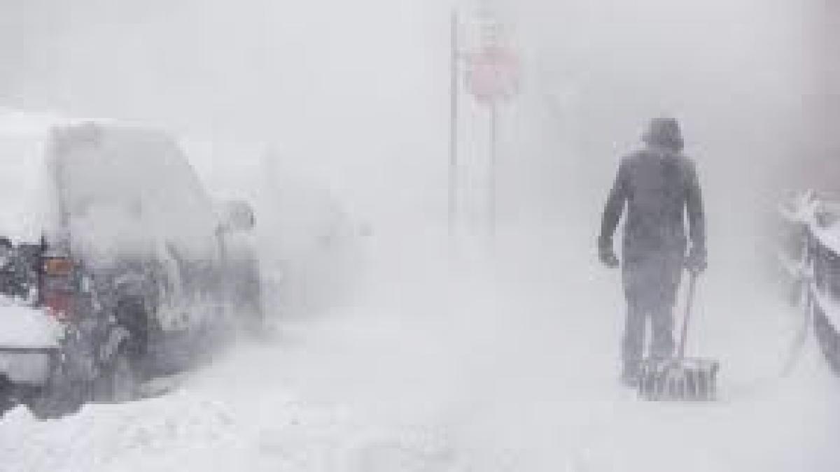Alertă ANM!  Ninsori, lapoviţă şi polei în toată ţara, până duminică, 4 martie!