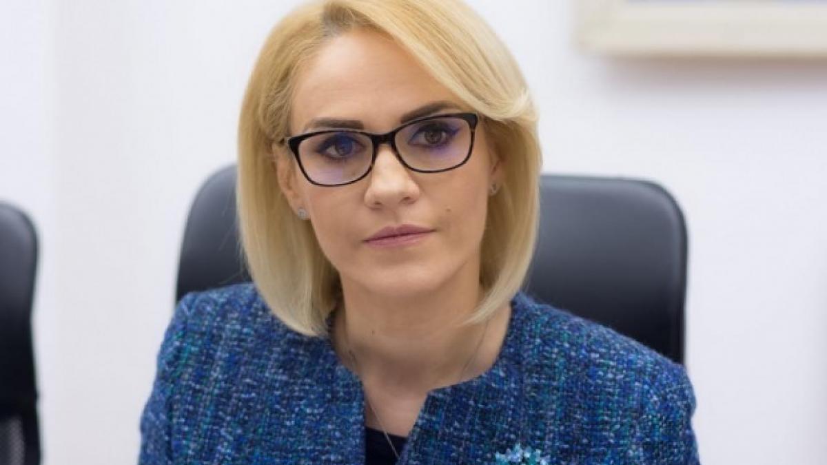 Gabriela Firea spune că va candida pentru un post de vicepreşedinte al PSD dacă va fi propusă de colegele de la organizația de femei