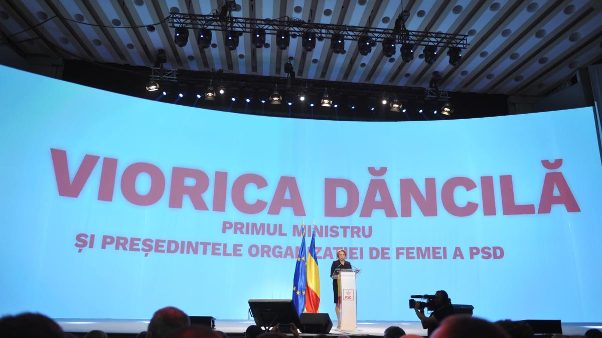 Viorica Dăncilă - noul preşedinte executiv al PSD