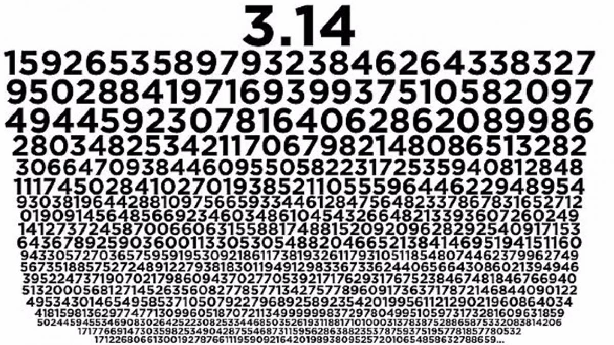 ZIUA PI. Teoria Numărului PI a schimbat lumea matematicii