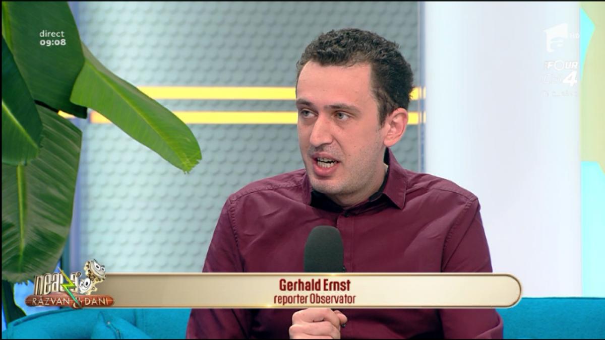Gerhald Ernst, reporter Observator,  despre țepele online