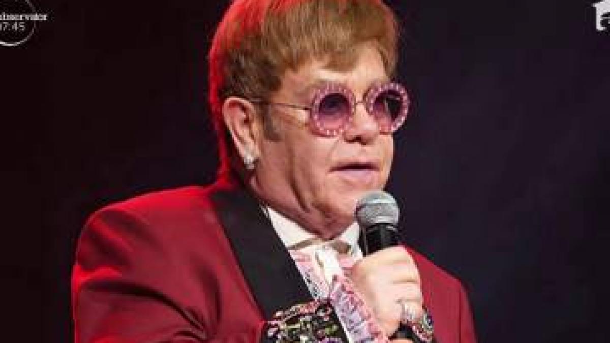 Elton John intenţionează să se retragă, dar speră că muzica lui rămâne nemuritoare