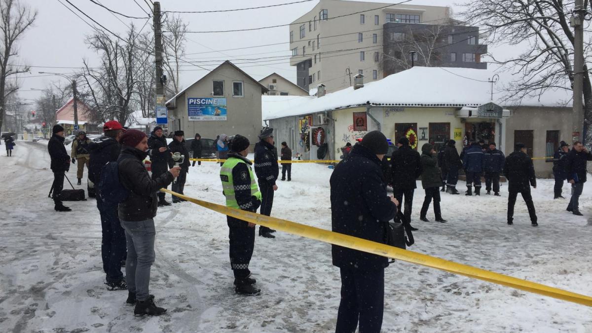Explozie la un magazin din Chişinău, soldată cu doi morţi