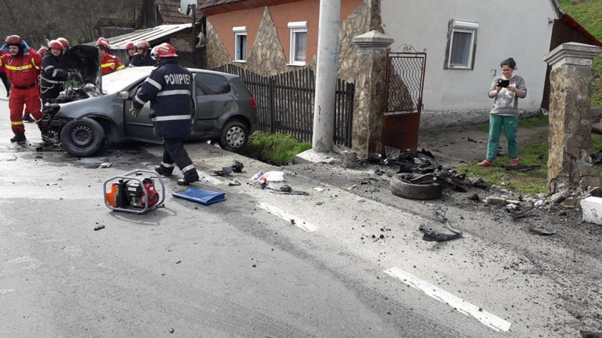 Accident violent din cauza oboselii soldat cu 7 răniți din care 4 copii
