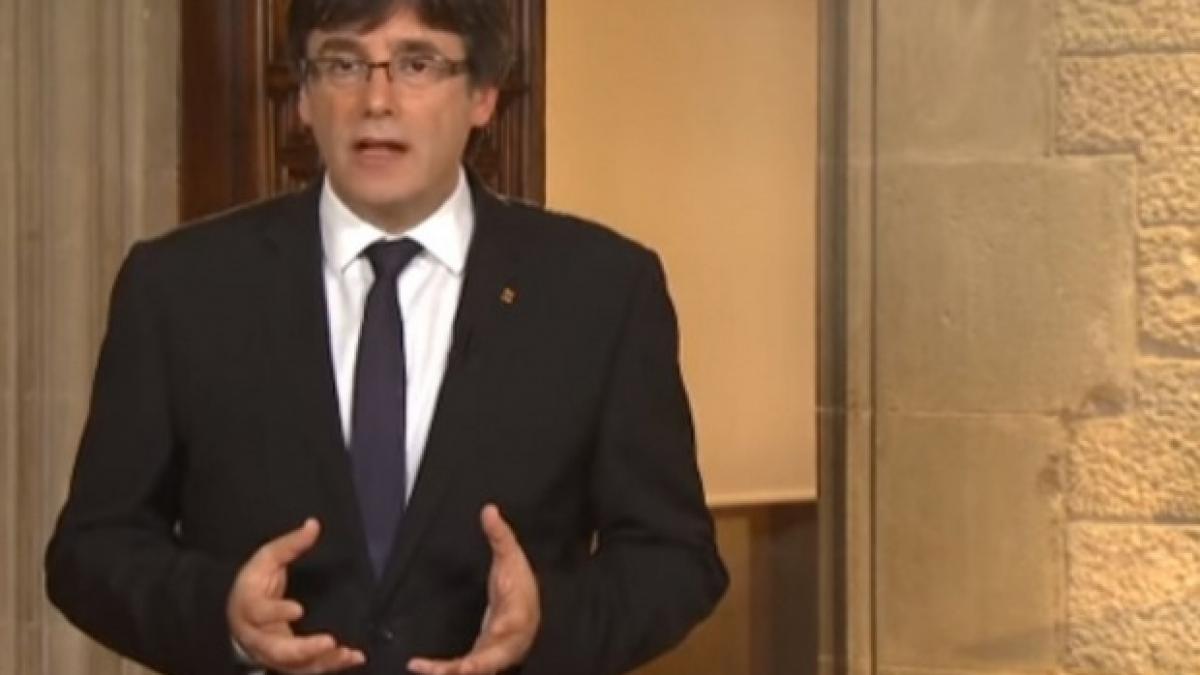 Carles Puigdemont: Trebuie să rămânem pe poziţii şi să nu cedăm 