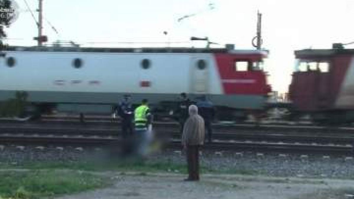 Gest extrem! Un bărbat a fost călcat de tren, în Ploieşti