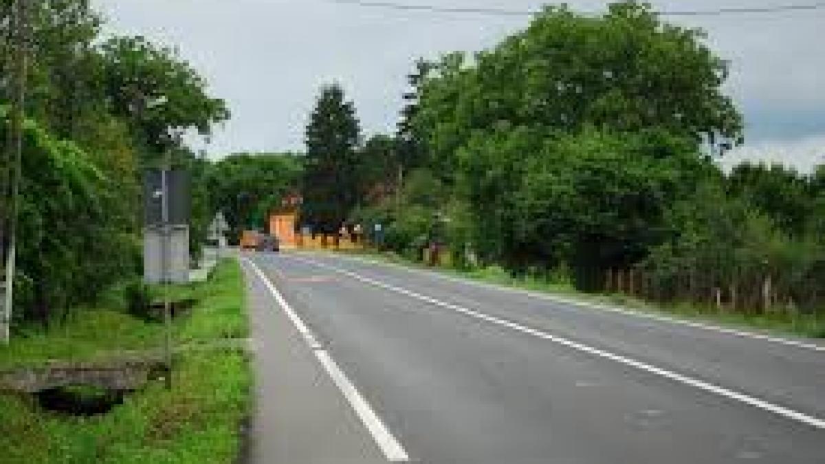 Trafic blocat pe DN7, la intrarea în județul Sibiu