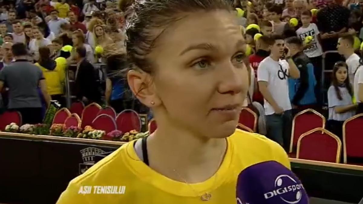 Simona Halep aduce calificarea României în Grupa Mondială