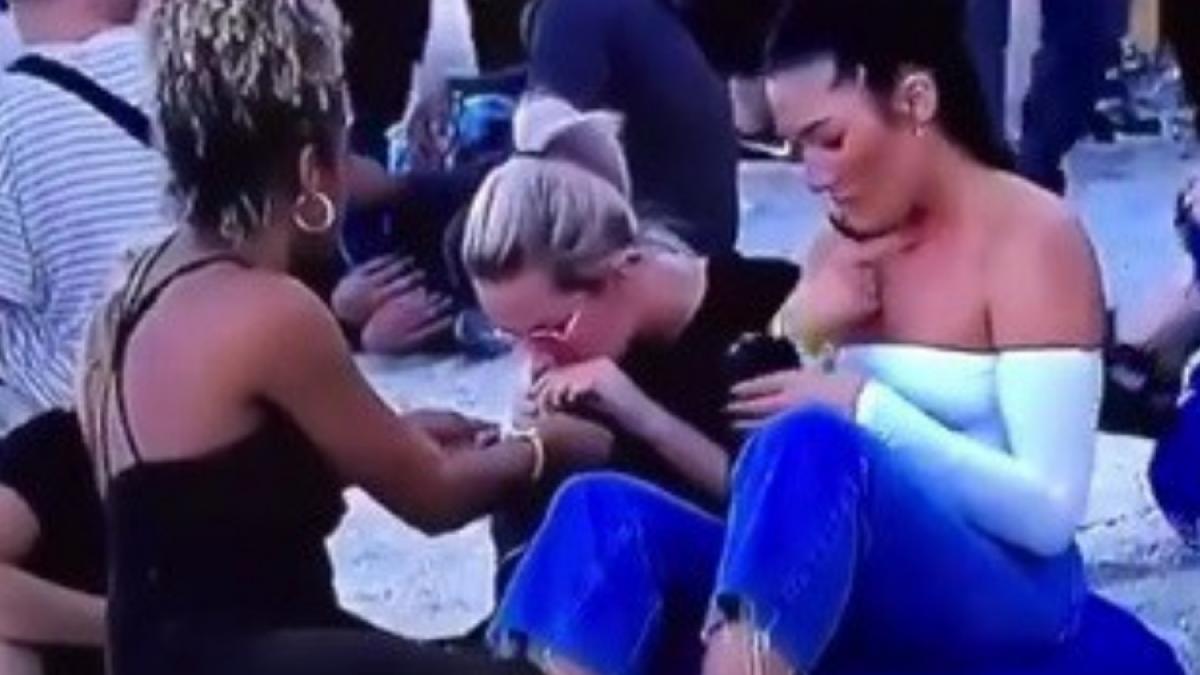VIDEO - DIICOT o caută pe tânăra care s-a drogat în direct la TV