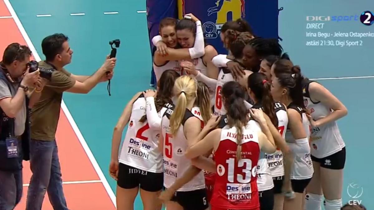 CSM Volei Alba Blaj, calificare SENZAȚIONALĂ în Finala Ligii Campionilor