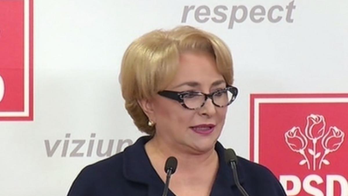 Dăncilă: Nu îmi voi da demisia sub nicio formă, cât timp am sprijinul preşedintelui partidului şi al coaliţiei