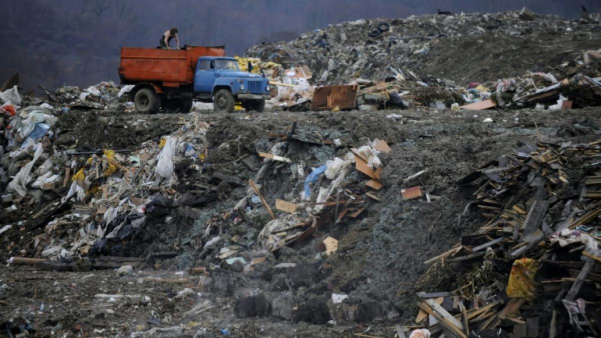 Moscova se sufoca din cauza gunoaielor!