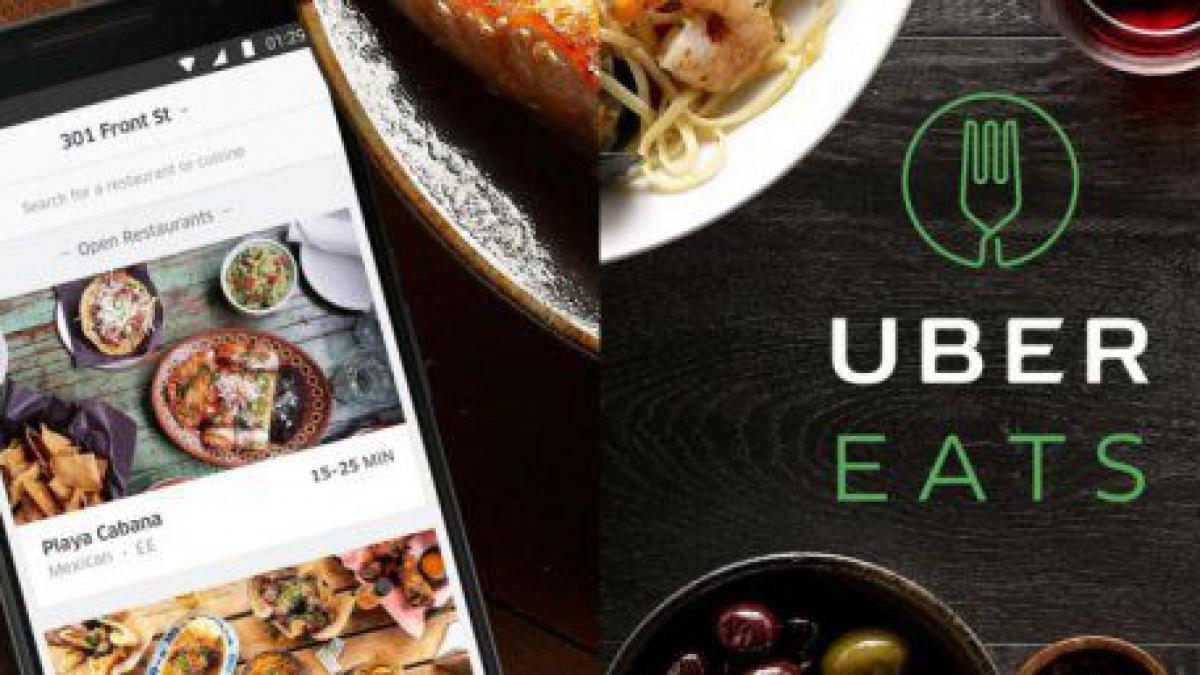 Serviciul global de livrare de mâncare Uber Eats, extins şi la Bucureşti