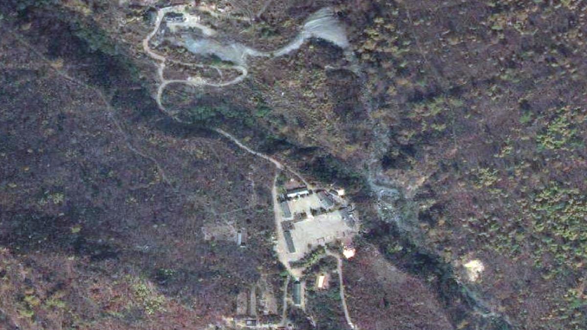 Coreea de Nord a demolat zona pentru teste nucleare de la Punggye-ri