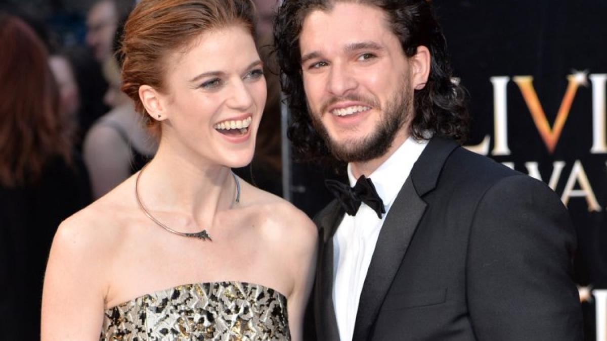 Kit Harington şi Rose Leslie, doi actori din serialul "Game of Thrones", se vor căsători pe 23 iunie 