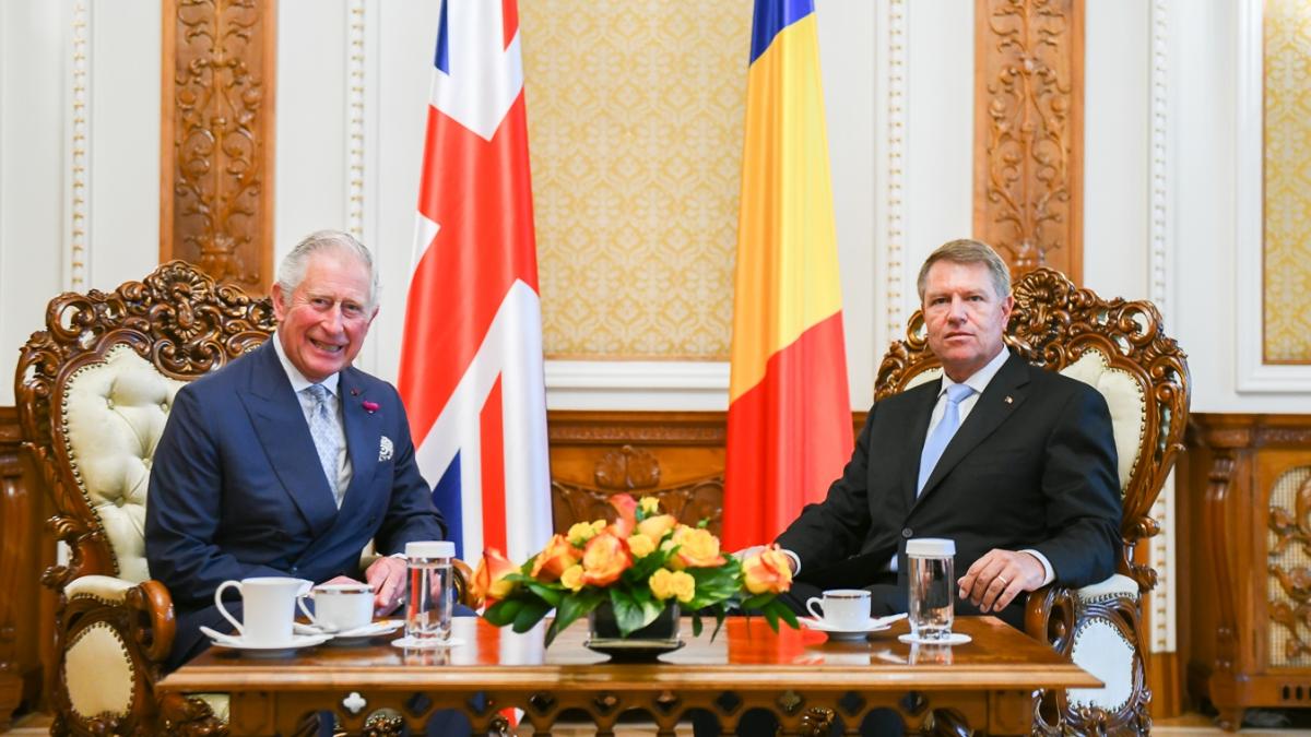 Prinţul Charles, primit de preşedintele Iohannis la Cotroceni