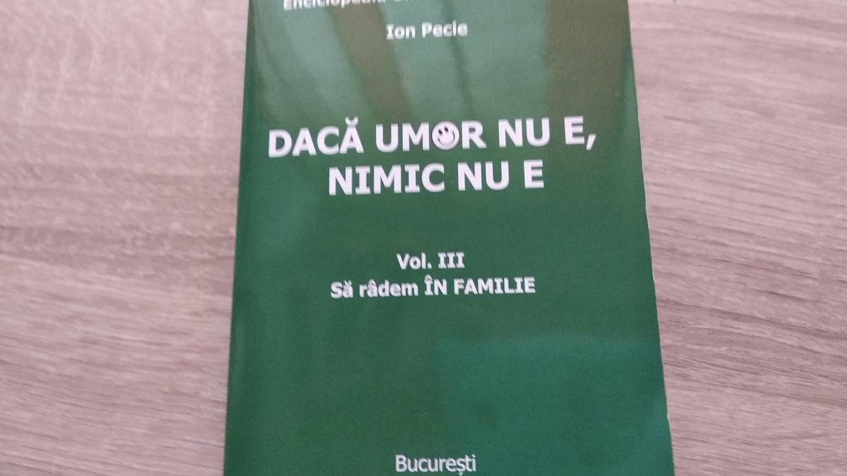 “Enciclopedia umorului de buzunar”, în exclusivitate cu Jurnalul de luni, 11 iunie