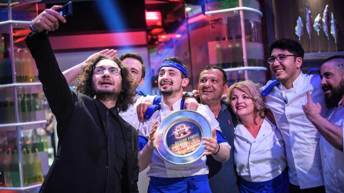 Sezonul de poveste „Chefi la cuțite” și-a desemnat câștigătorul:  Bogdan Vandici și-a adjudecat trofeul