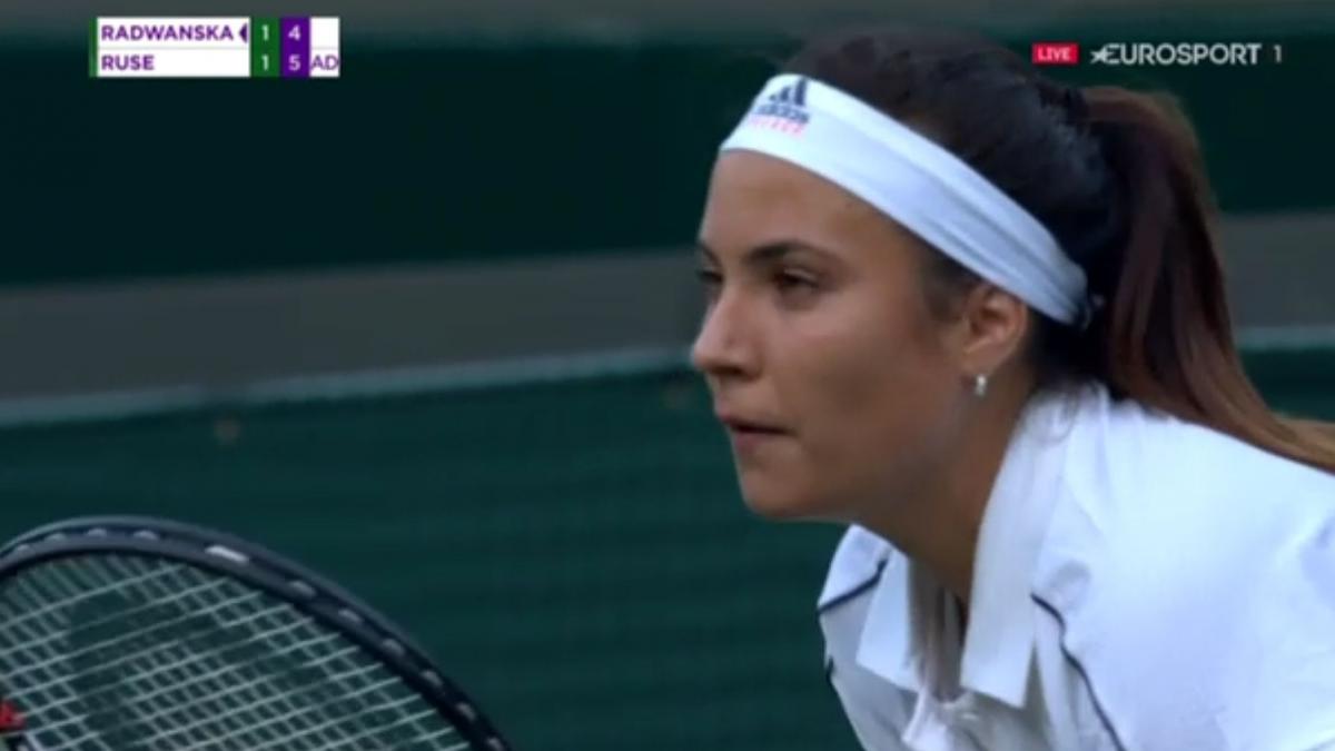 Wimbledon 2018. Gabriela Ruse a fost eliminată de Radwanska. Românca a avut 6 mingi de meci