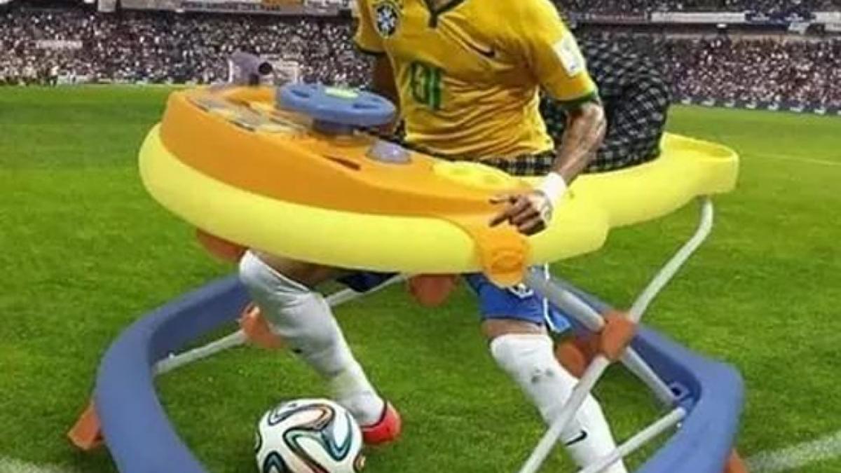 video spectacolul rostogolirilor oferit de neymar a ajuns subiect de bancuri