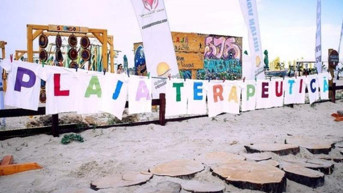 Plajă terapeutică, la Mamaia